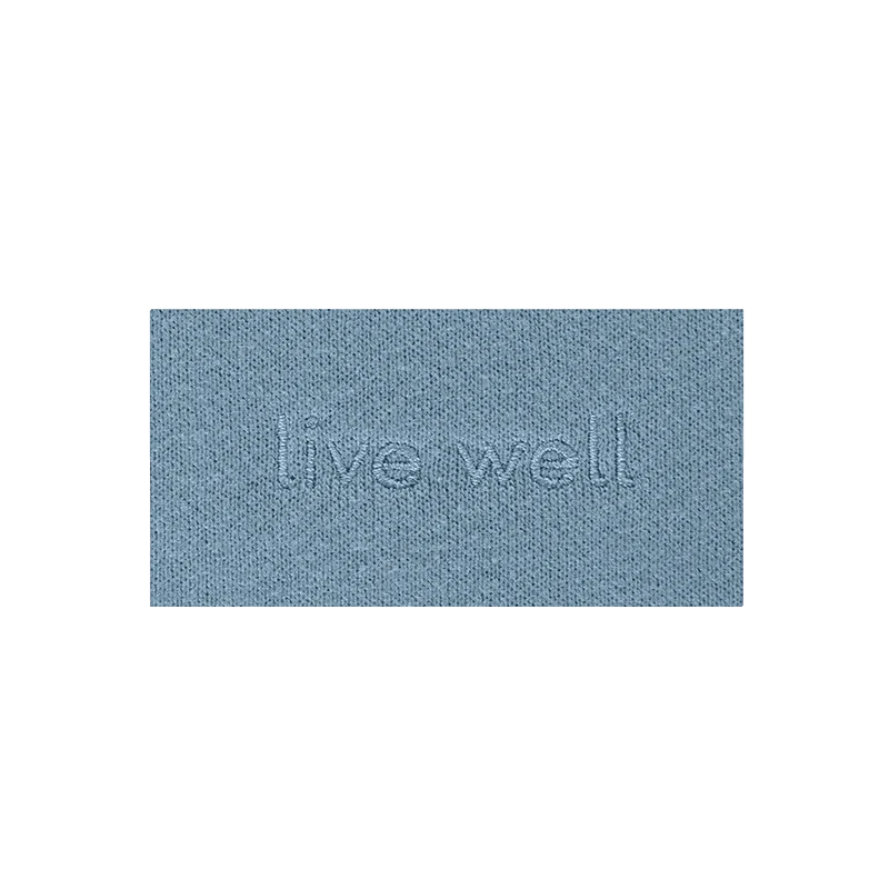 "Live Well" Sweatshirt - Dusty Blue - Image 5