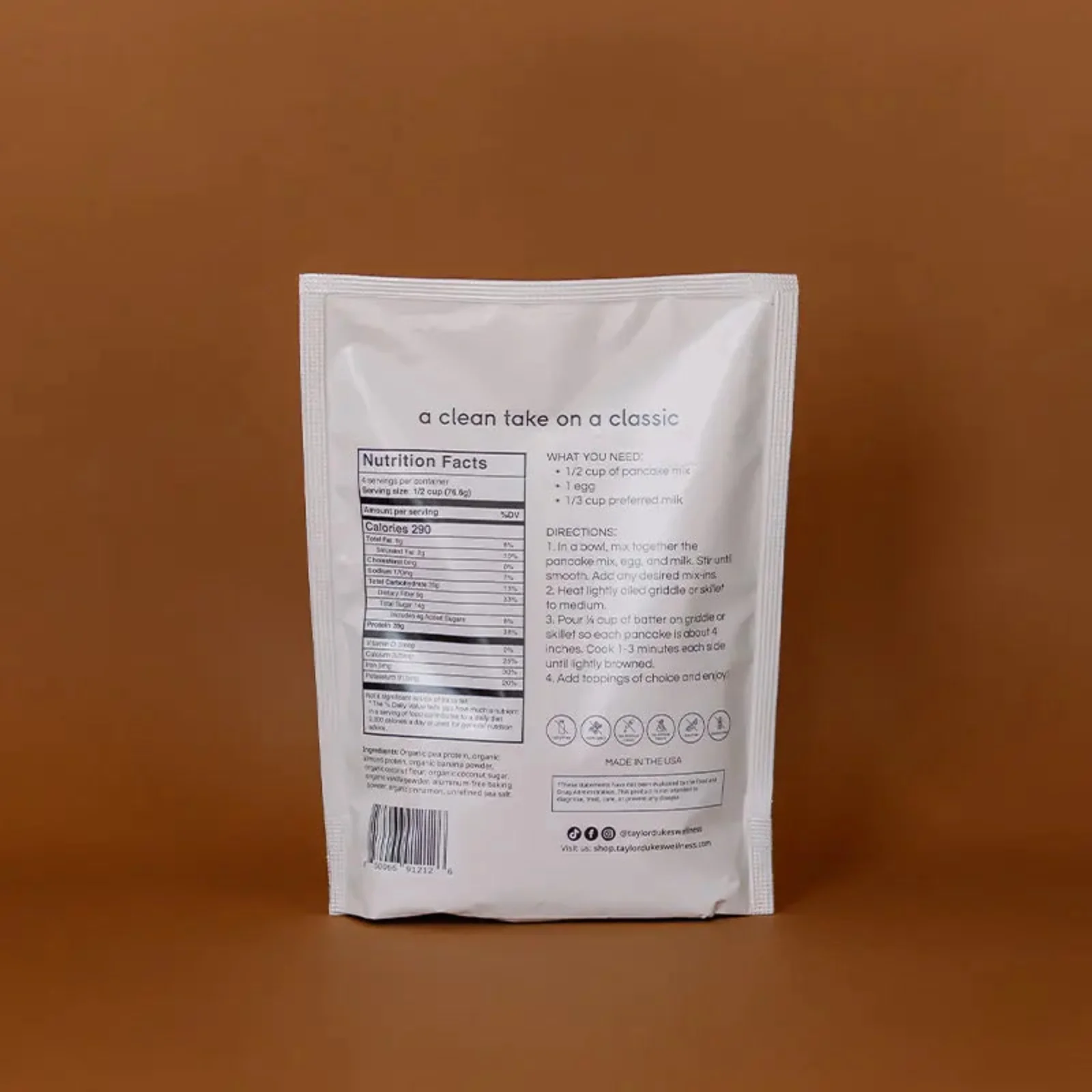 Organic Protein Pancake Mix - Image 3